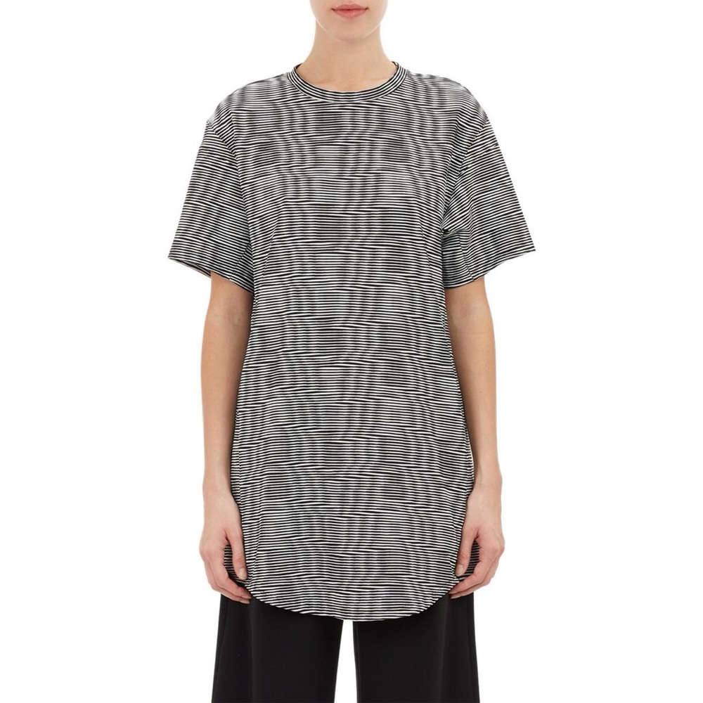 RARE Public School NY Illusion Stripe Mini Shirt Dress
